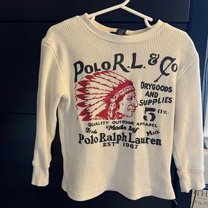 Polo Ralph Lauren thermal with Native American details